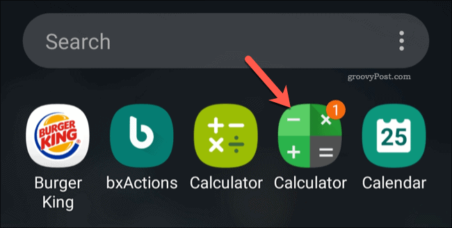 „Android Calculator Vault“ programos piktograma
