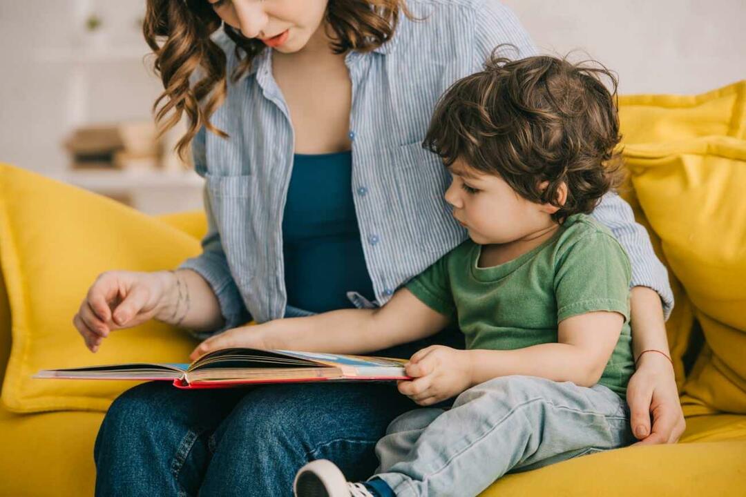 Knygų skaitymas su vaikais