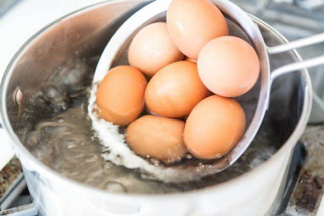 Kaip paslėpti virtus kiaušinius