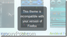 „Firefox“ beta priedai nesuderinami