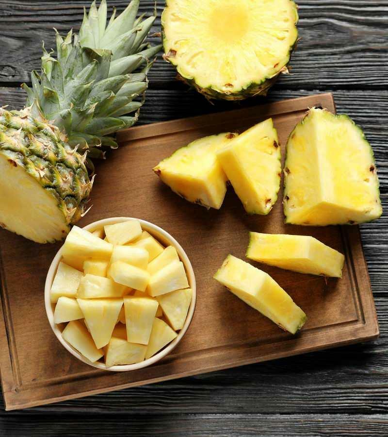 kaip išsirinkti gerus ananasus