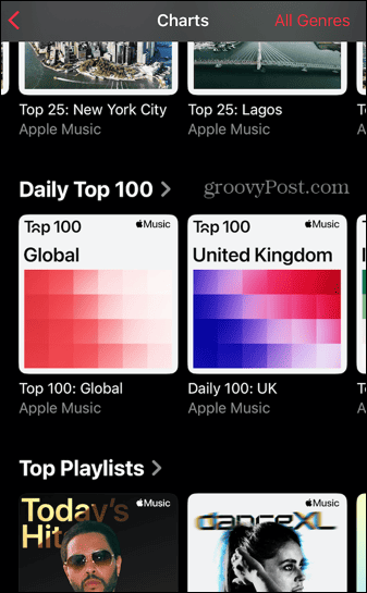 „Apple“ muzikos topų 100 geriausių pasaulyje