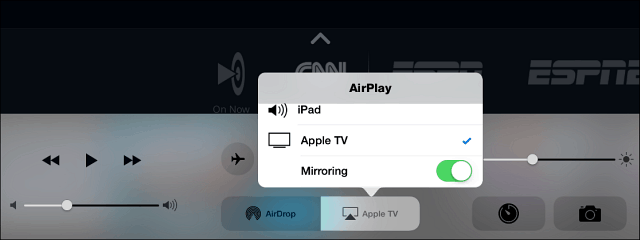„AirPlay“ į „Apple TV“