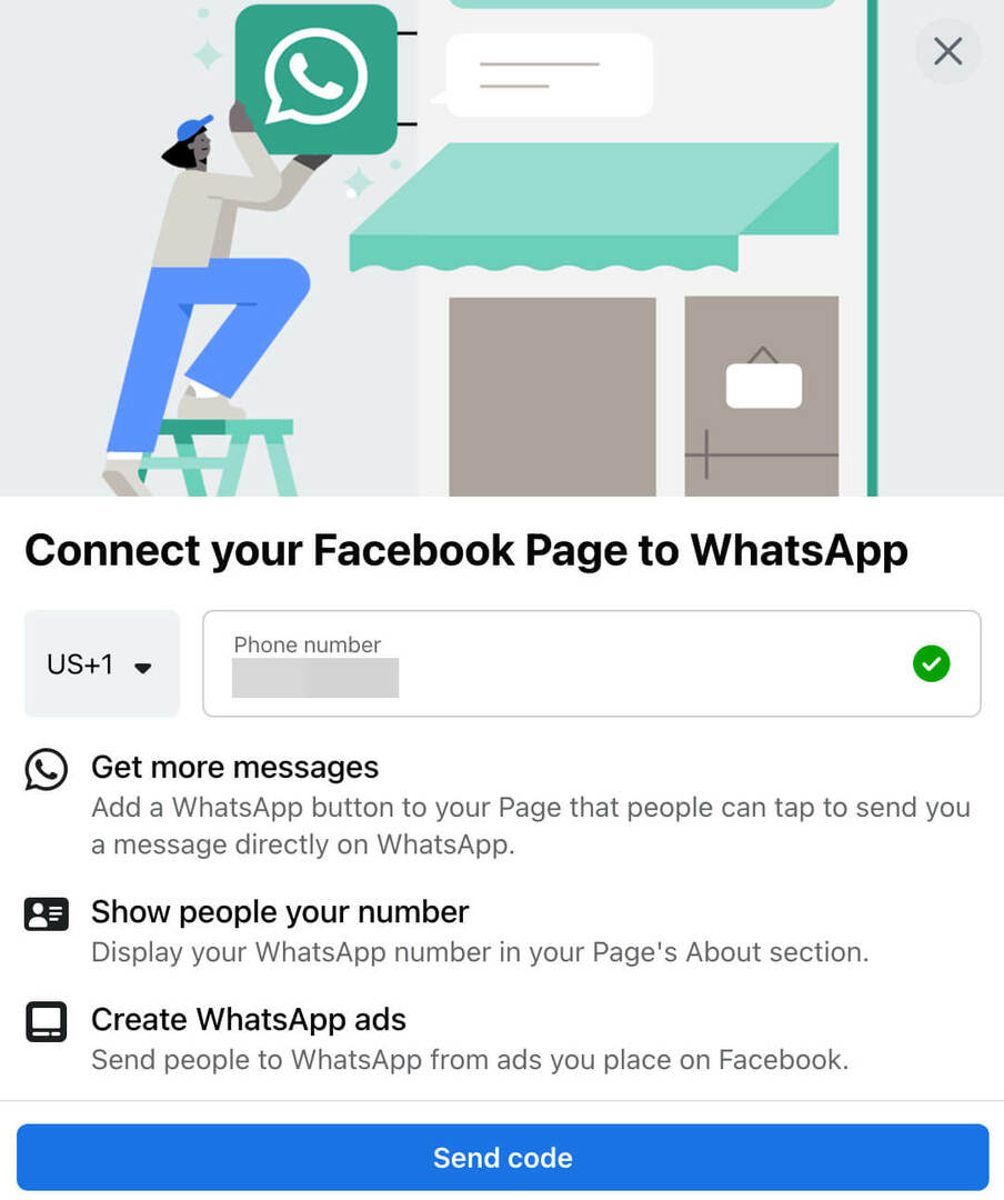 kaip-to-Facebook-verslo-puslapis-prisijungti-whatsapp-4 veiksmas