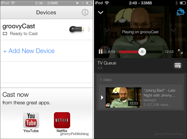 „Chromecast“ „iOS“