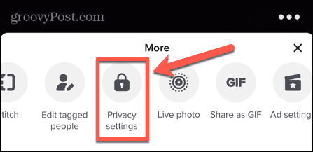 tiktok privatumo nustatymai