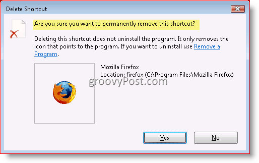 Kaip išjungti patvirtinimo ištrynimo dialogo langą „Windows 7“, „Vista“ ir XP