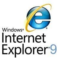 „Internet Explorer 9“ logotipas