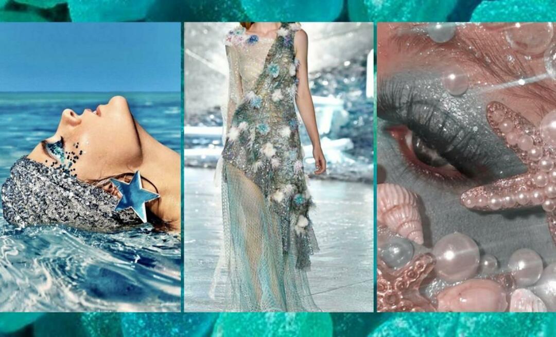 Kokia yra mermaidcore tendencija? Kaip sukurti undinės drabužių stilių?