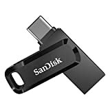 „SanDisk“ 32 GB „Ultra Dual Drive Go“ USB tipo C atmintinė, juoda – SDDDC3-032G-G46
