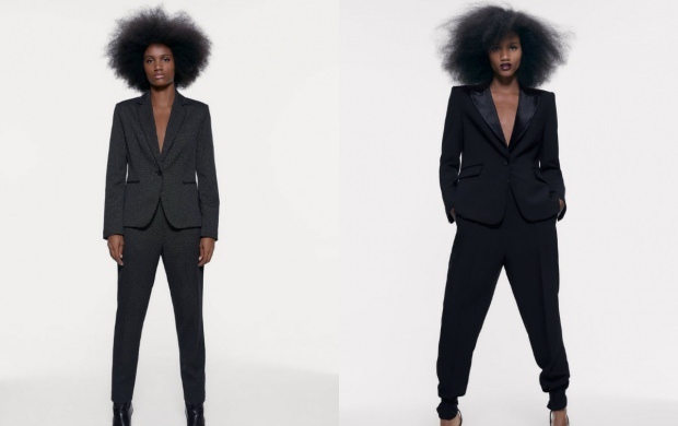 Stilingiausi 2020 m. Moteriškų kostiumų modeliai