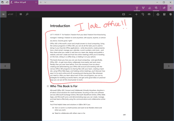 „Windows 10“ peržiūra „Build 16188“ prideda naujas „Edge“ PDF savybes ir dar daugiau