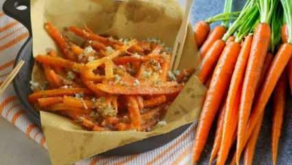 Keptos morkos receptas! Kaip kepti morkas? Keptos morkos su kiaušiniu ir miltais 