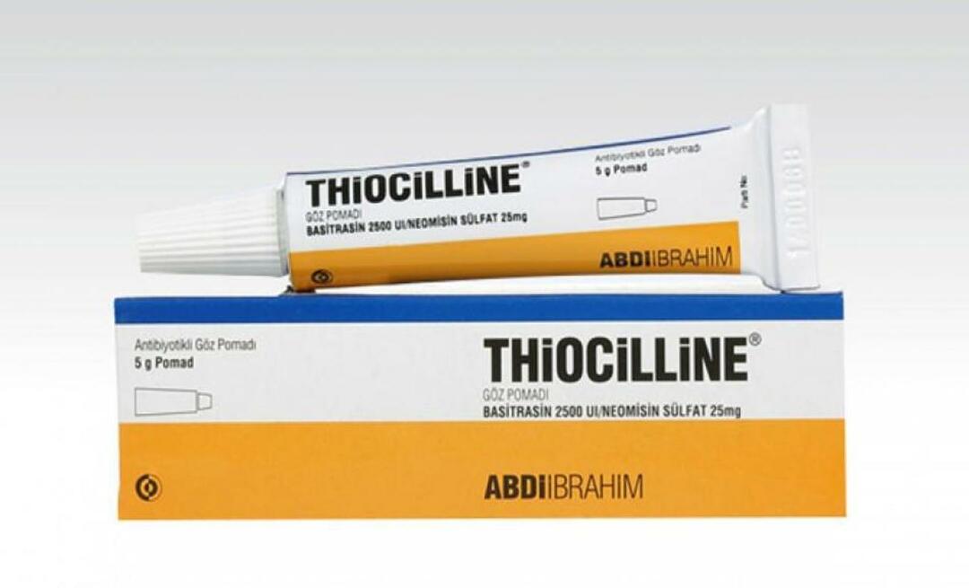 Kas yra tiocilinas, kam jis vartojamas, kam jis skirtas? Tiocilino kremas 2023 kaina
