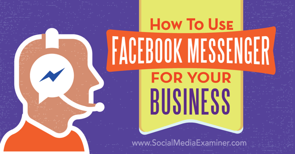 „Facebook Messenger“ mano verslui