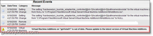 Įdiekite „MS Virtual Server 2005 R2“ virtualių mašinų priedus