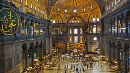 Tai buvo pirmas kartas Hagia Sophia istorijoje! Azanas skamba mečetėje po 89 metų