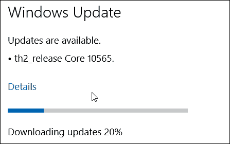 „Windows 10 Build 10565“