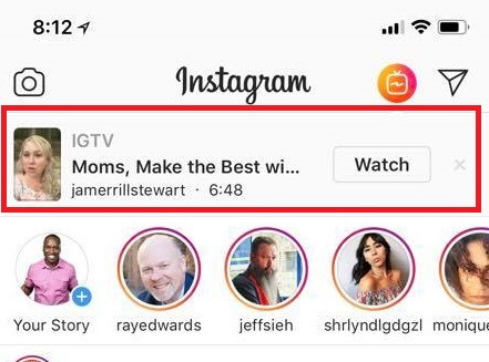 „Instagram“ prideda pranešimus apie IGTV vaizdo įrašus.