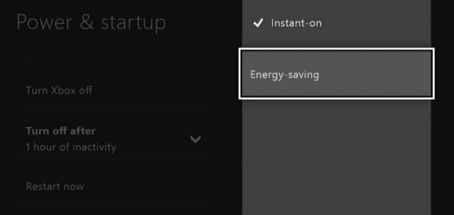 „Xbox One“ patarimas: įgalinkite energijos taupymo režimą