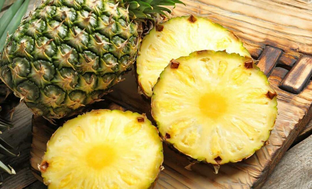 Kas atsitiks, jei kasdien suvalgysite po griežinėlį ananaso? Nepatikėsite, kai išgirsite jo naudą.