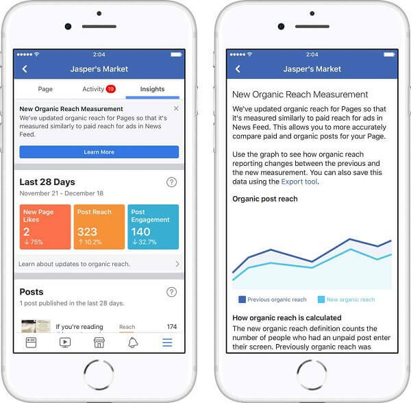 „Facebook“ išleido du naujus „Page Insights“ atnaujinimus, kurie žada padėti verslui suprasti svarbiausius rezultatus.
