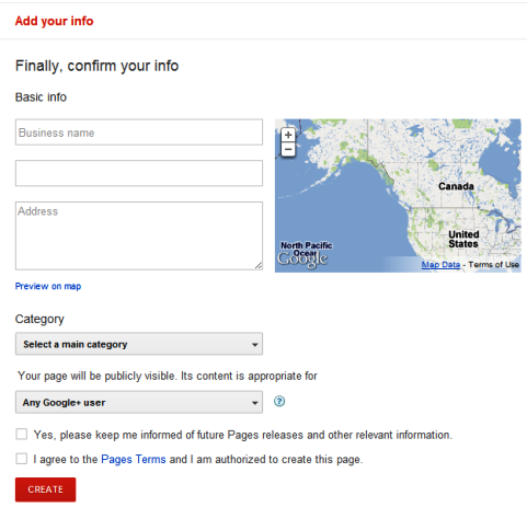 „Google+“ puslapiai - vietinės įmonės ir vietos