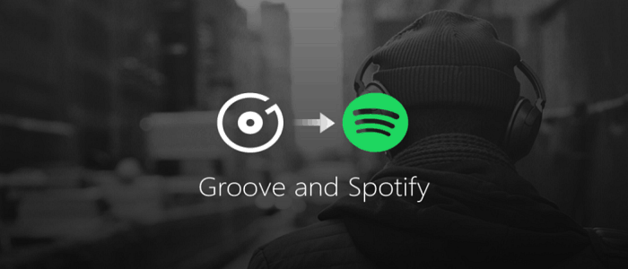 „Microsoft Groove Music Spotify“