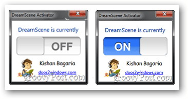 įgalinti „DreamScene Activator“