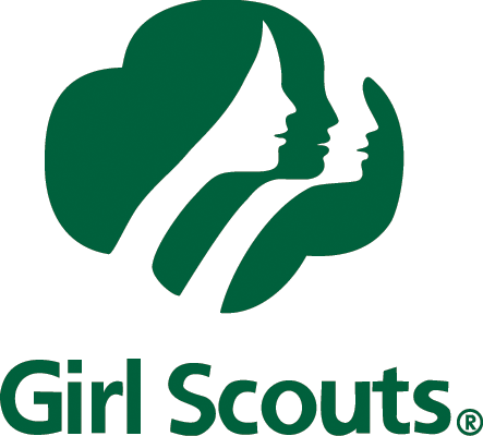 Mergaičių skautų logotipas