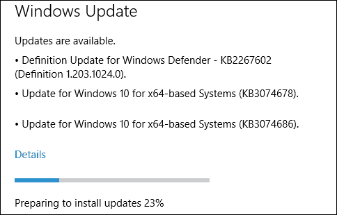 „Windows Update“ - „Brian8-1“