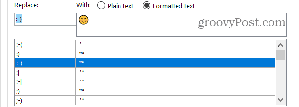 Suformatuoti teksto pakeitimai „Word“ sistemoje „Windows“