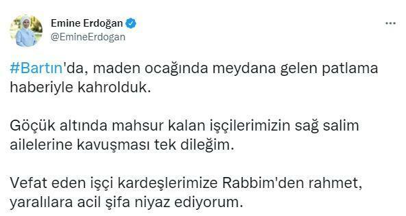 Emine Erdogan pasidalijimas