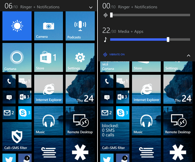 „Windows Phone 8.1“ patarimas: greitai išjunkite skambėjimo signalus ir žadintuvus