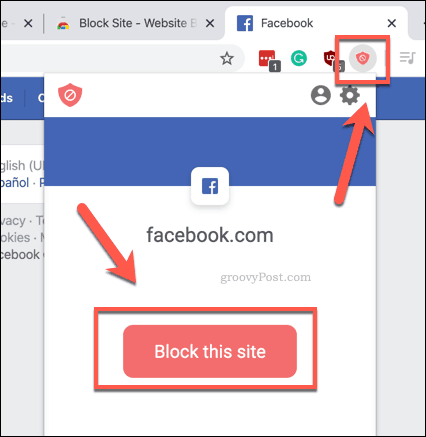Greitai užblokuokite svetainę naudodami „BlockSite“ „Chrome“