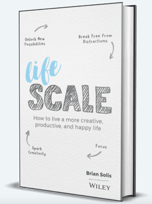 Naujausia Briano knyga pavadinta „Lifescale“.
