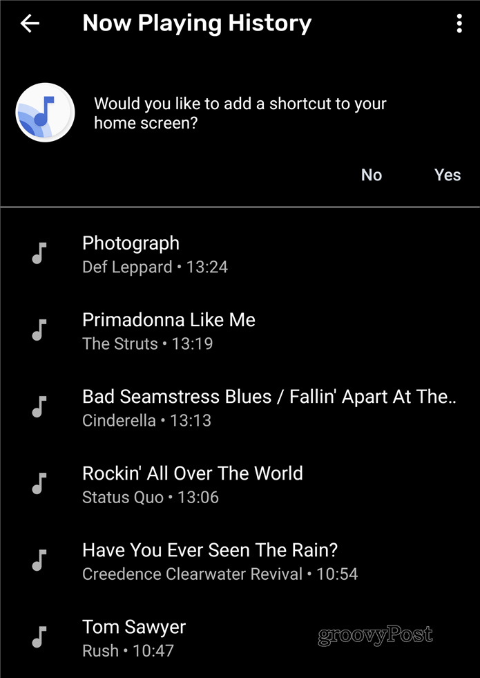 Dabar groja „Google Pixel“ dainų sąrašas