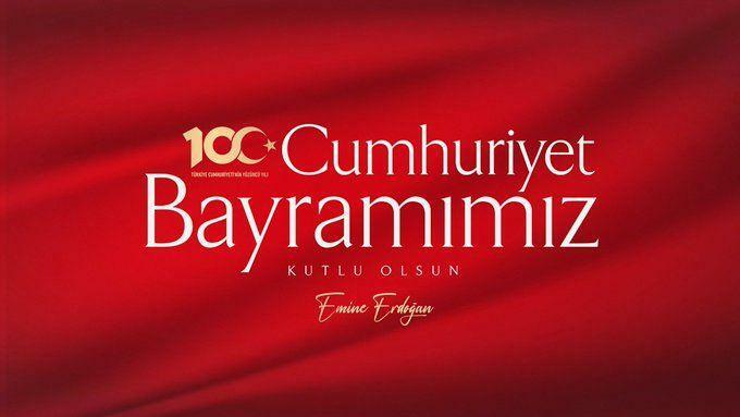Emine Erdoğan pasidalijimas Respublikos diena 