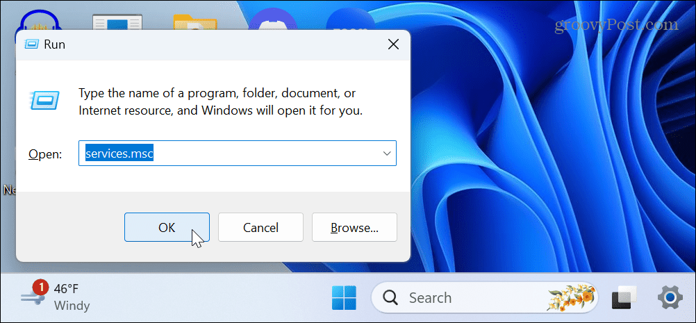 Nuotolinio procedūrų skambutis nepavyko „Windows 11“.