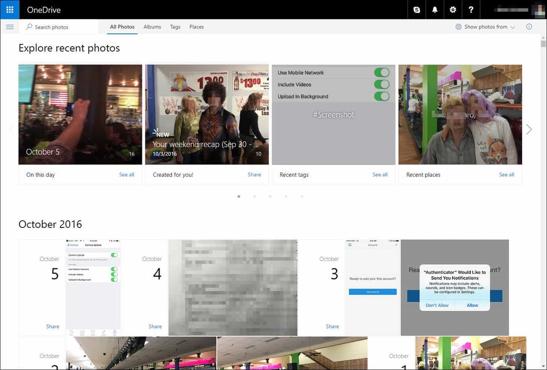 Automatinis nuotraukų atsarginių kopijų kūrimas iš „OneDrive“ iš bet kurio mobiliojo įrenginio