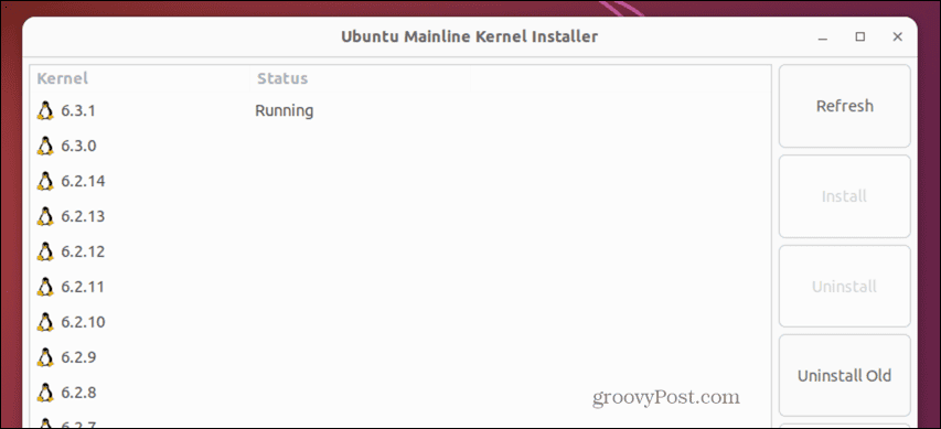 ubuntu pagrindinė programa