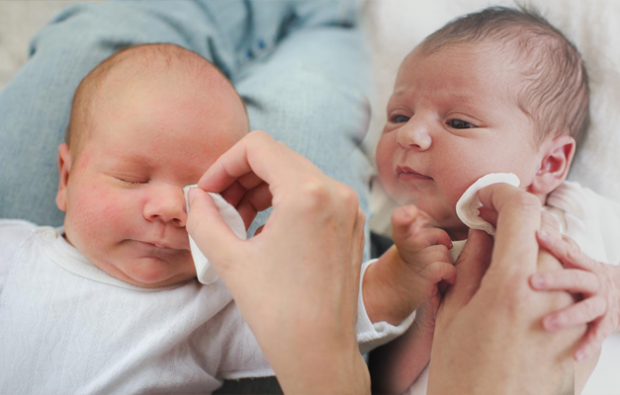 Kaip yra akių burbuliukai kūdikiams?