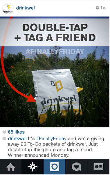 drinkwell instagram konkursas