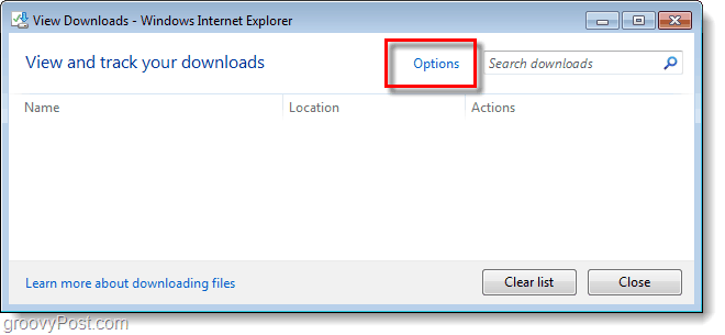 Kaip pakeisti numatytąjį „Internet Explorer 9“ atsisiuntimo aplanką