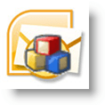 „Outlook“ + „Google“ kalendoriaus logotipas