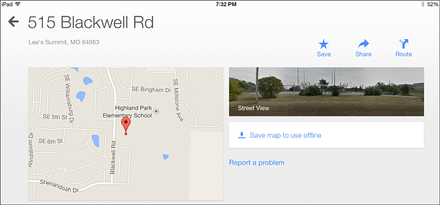„Google Maps iOS“