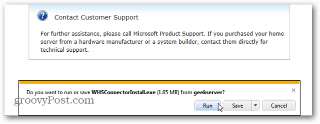 Kaip pridėti „Windows 7“ kliento kompiuterį prie „Windows Home Server“ [1 versija]