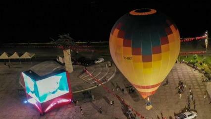 Efeso kultūros kelio festivalis tęsiasi: iš Nevšehiro atvežti oro balionai