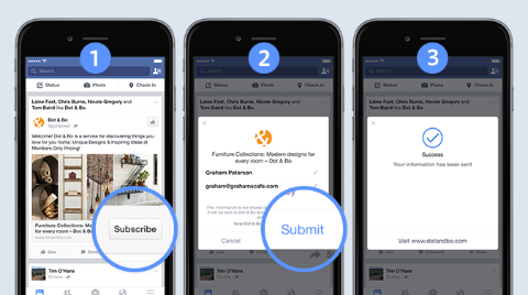 „Facebook“ išbando pirmaujančius skelbimus mobiliajame įrenginyje