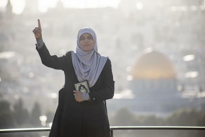 Masjid Al-Aqsa savanorė sargybinė: Asa iki mirties ...
